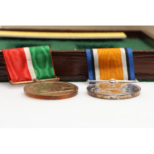 875 - THREE FIRST WORLD WAR MERCANTILE MARINE PAIRS. Three Mercantile Marine and War Medal pairs to: Harol... 