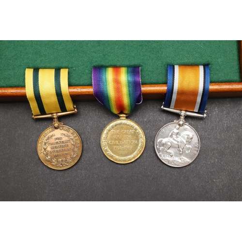 878 - A FIRST WORLD TERRITORIAL TRIO TO THE ROYAL ENGINEERS. A Great War trio comprising War Medal and Vic... 