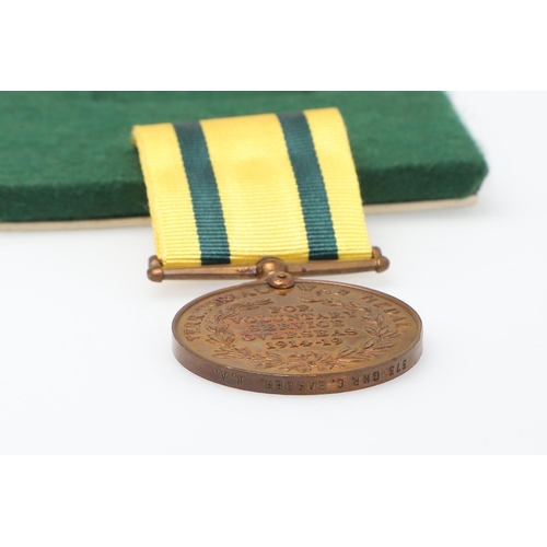 879 - A FIRST WORLD WAR TERRITORIAL FORCES WAR MEDAL TO THE ROYAL ARTILLERY. A Great War Territorial Force... 