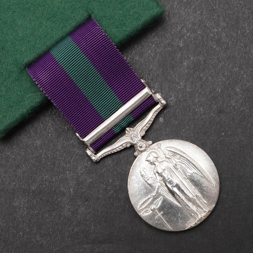 917 - A GENERAL SERVICE MEDAL 1918-1962 WITH IRAQ CLASP TO THE ROYAL BOMBAY SAPPERS AND MINERS. A George V... 