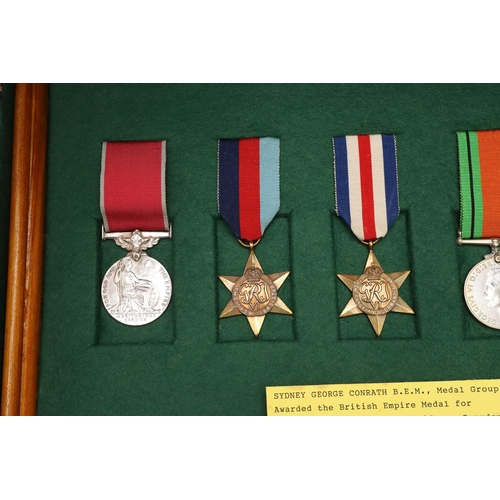 940 - A SECOND WORLD WAR BRITISH EMPIRE MEDAL GROUP OF FIVE. A group of five comprising British Empire Med... 