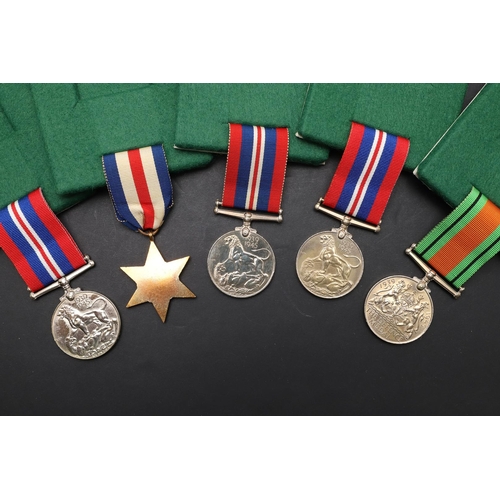 944 - A COLLECTION OF SECOND WORLD WAR MEDALS TO INCLUDE A GROUP OF FOUR. A Second World War group of four... 