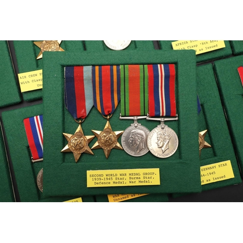 944 - A COLLECTION OF SECOND WORLD WAR MEDALS TO INCLUDE A GROUP OF FOUR. A Second World War group of four... 