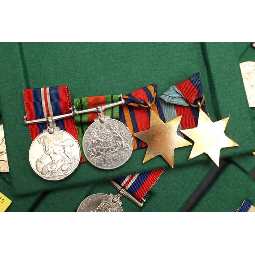 944 - A COLLECTION OF SECOND WORLD WAR MEDALS TO INCLUDE A GROUP OF FOUR. A Second World War group of four... 