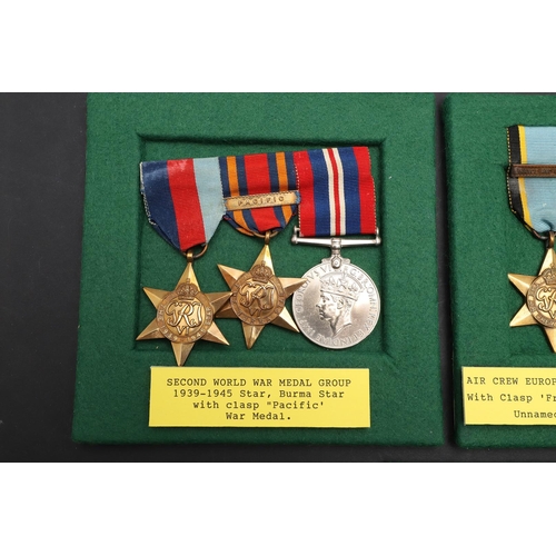 944 - A COLLECTION OF SECOND WORLD WAR MEDALS TO INCLUDE A GROUP OF FOUR. A Second World War group of four... 