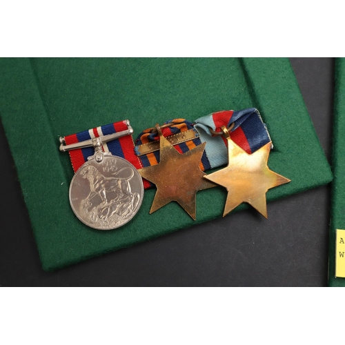 944 - A COLLECTION OF SECOND WORLD WAR MEDALS TO INCLUDE A GROUP OF FOUR. A Second World War group of four... 