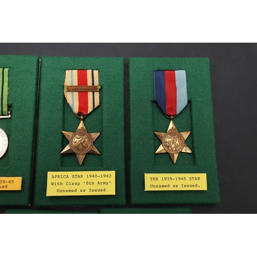 944 - A COLLECTION OF SECOND WORLD WAR MEDALS TO INCLUDE A GROUP OF FOUR. A Second World War group of four... 