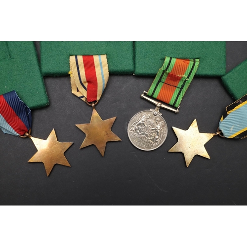 944 - A COLLECTION OF SECOND WORLD WAR MEDALS TO INCLUDE A GROUP OF FOUR. A Second World War group of four... 