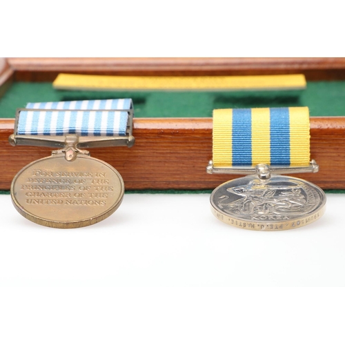 947 - A KOREAN WAR PAIR TO THE BLACK WATCH. A Korean War Pair comprising Korean War Medal 1950-53 named to... 