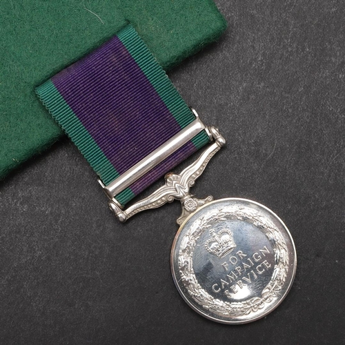 950 - A GENERAL SERVICE MEDAL 1962-2007 WITH BORNEO CLASP TO THE ROYAL NAVY. An Elizabeth II General Servi... 