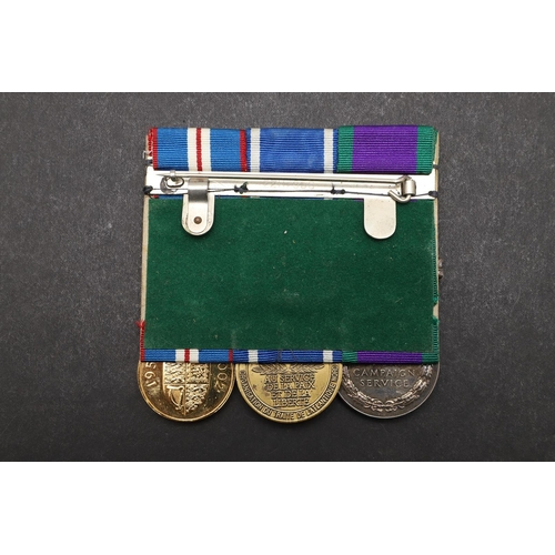 952 - A POST WAR TRIO TO THE 9TH/12TH LANCERS. A trio comprising General Service Medal 1962-2007 with Nort... 