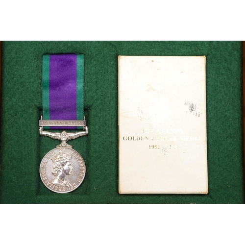 953 - A GENERAL SERVICE AND CORONATION PAIR TO THE ROYAL LOGISTIC CORPS. A pair comprising General Service... 