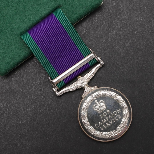 954 - A GENERAL SERVICE MEDAL 1962-2007 WITH NORTHERN IRELAND CLASP TO THE ROYAL ARTILLERY. An Elizabeth I... 