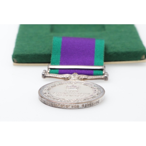 954 - A GENERAL SERVICE MEDAL 1962-2007 WITH NORTHERN IRELAND CLASP TO THE ROYAL ARTILLERY. An Elizabeth I... 