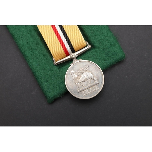 960 - AN IRAQ MEDAL 2004 TO THE ROYAL ARTILLERY. An Iraq Medal 2004 for operation TELIC without clasp name... 