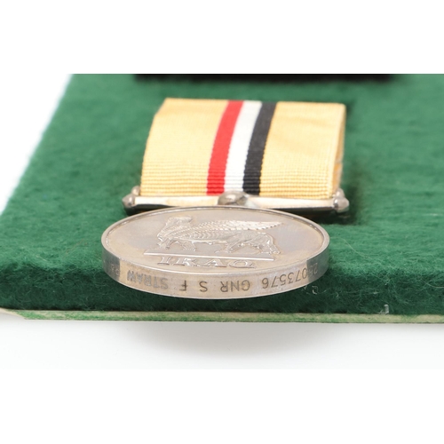 960 - AN IRAQ MEDAL 2004 TO THE ROYAL ARTILLERY. An Iraq Medal 2004 for operation TELIC without clasp name... 