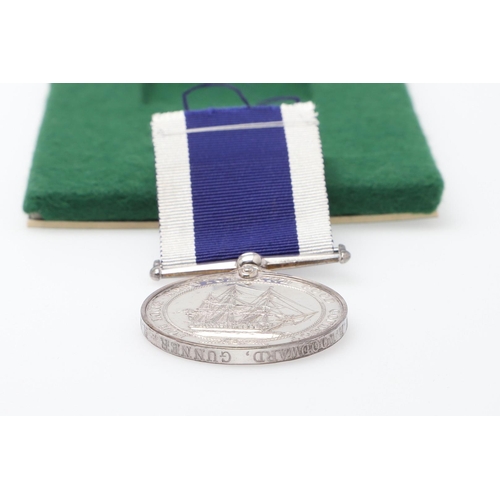 963 - AN EDWARD VII ROYAL NAVY LONG SERVICE AND GOOD CONDUCT AWARD TO THE ROYAL MARINE ARTILLERY. A Royal ... 