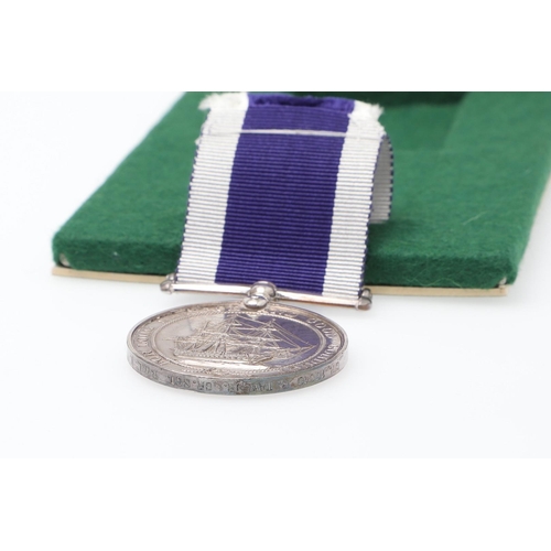 964 - A GEORGE V ROYAL NAVY LONG SERVICE AND GOOD CONDUCT AWARD TO THE ROYAL MARINE LIGHT INFANTRY. A Geor... 