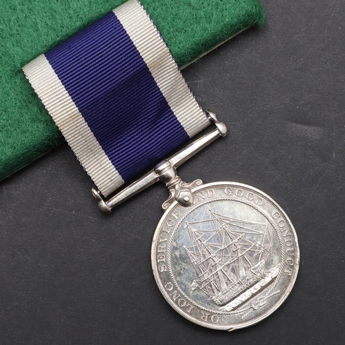 965 - A GEORGE V ROYAL NAVAL LONG SERVICE AND GOOD CONDUCT MEDAL. A George V Royal Naval Long Service and ... 