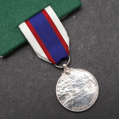 977 - A GEORGE V ROYAL FLEET RESERVE LONG SERVICE AND GOOD CONDUCT MEDAL. A George V Royal Fleet Reserve L... 