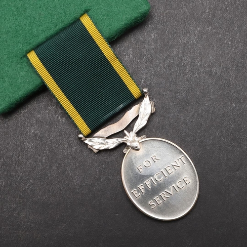 991 - A GEORGE VI TERRITORIAL EFFICIENCY MEDAL TO THE ROYAL ARTILLERY. A George VI Territorial Efficiency ... 