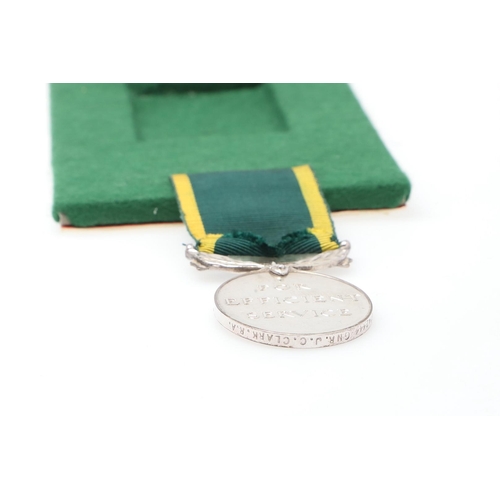 992 - A GEORGE VI TERRITORIAL EFFICIENCY MEDAL TO THE ROYAL ARTILLERY. A George VI Territorial Efficiency ... 