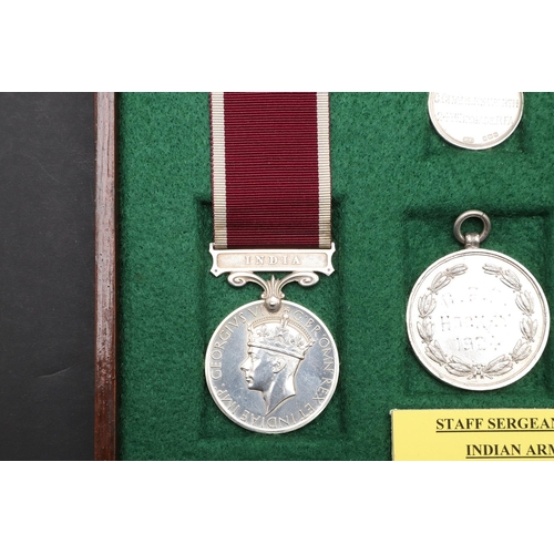 995 - A GEORGE VI INDIAN LONG SERVICE AWARD AND OTHERS. A George VI Long Service and Good Conduct Medal on... 