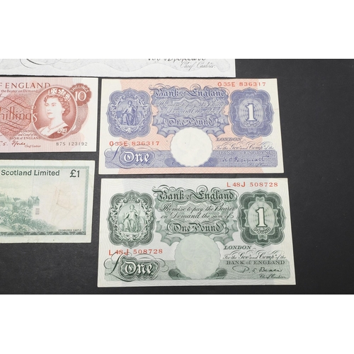 1420 - A BANK OF ENGLAND FIVE POUND NOTE, 1938. A Bank of England Kenneth O. Peppiatt £5 note, 12th May 193... 