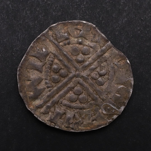 1467 - A HENRY III SHORT CROSS PENNY. 1216-72. Facing portrait with sceptre in the name of Henricus, probab... 