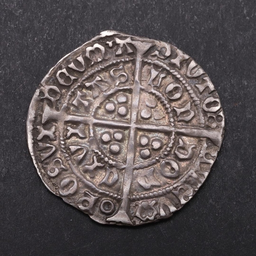 1475 - AN EDWARD IV GROAT, LONDON. 1464-70. A hammered silver Groat, facing  portrait with nothing at the n... 