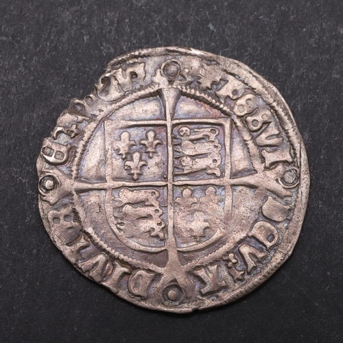 1477 - EDWARD VI IN THE NAME OF HENRY VIII, GROAT, 1547-51. A hammered silver groat, facing crowned bust wi... 