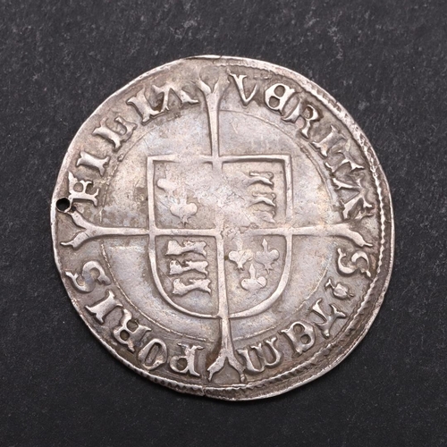 1479 - A QUEEN MARY GROAT. 1553-54. A Queen Mary groat, crowned bust l, Reverse with flat topped shield, mi... 