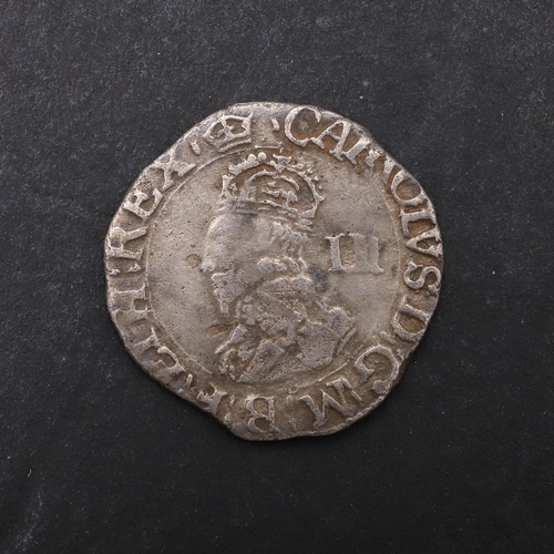 1486 - A CHARLES I HALFGROAT, 1625-49. A halfgroat, Tower Mint under Charles, crowned bust l. with value be... 