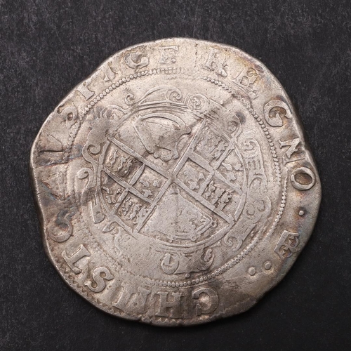 1487 - A CHARLES I HALFCROWN, TOWER MINT UNDER THE KING, 1627-8. A halfcrown, equestrian portrait with rais... 