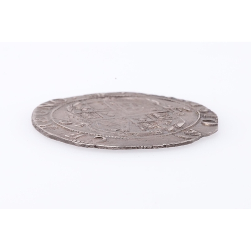 1488 - A CHARLES I SHILLING, 1633-4. A hammered silver shilling, Group D, fourth crowned bust with falling ... 