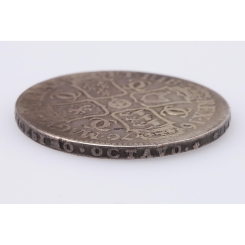 1496 - A CHARLES II CROWN, 1676. A Charles II Crown, third draped bust, r. reverse with cruciform shields w... 