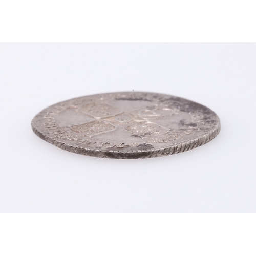 1498 - A JAMES II SHILLING, 1686. James II Shilling, laureate and draped bust l. Reverse with crowned cruci... 