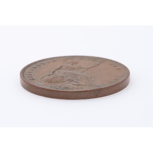 1538 - QUEEN VICTORIA PENNY, 1841, NO COLON. A Queen Victoria penny, young head l. dated 1841, reverse with... 