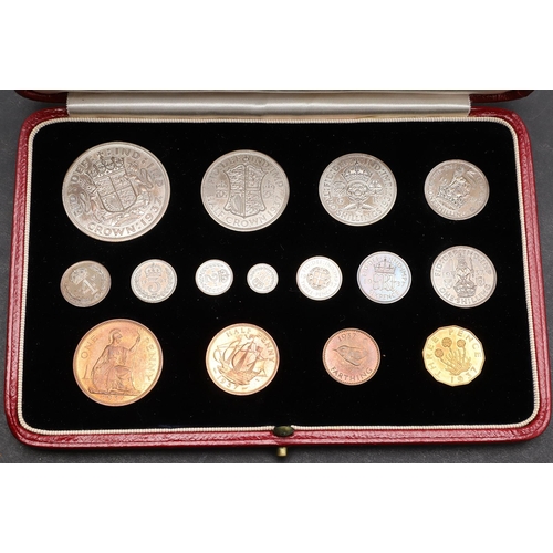 1560 - A GEORGE VI 1937 15 COIN SPECIMEN SET IN CASE OF ISSUE. A 1937 15 coin specimen set comprising Crown... 