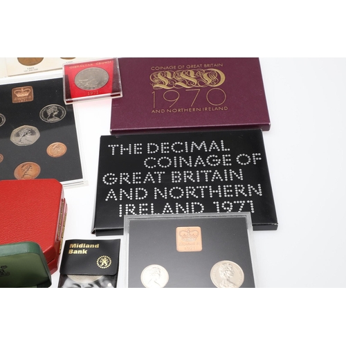 1580 - A COLLECTION OF ROYAL MINT SILVER COMMEMORATIVE ISSUES AND OTHERS. Royal Mint silver commemorative C... 