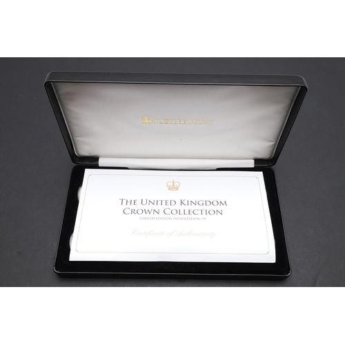 1587 - A JUBILEE MINT CROWN COLLECTION 1951 - 1981. A cased presentation collection of Crowns for 1951, 195... 