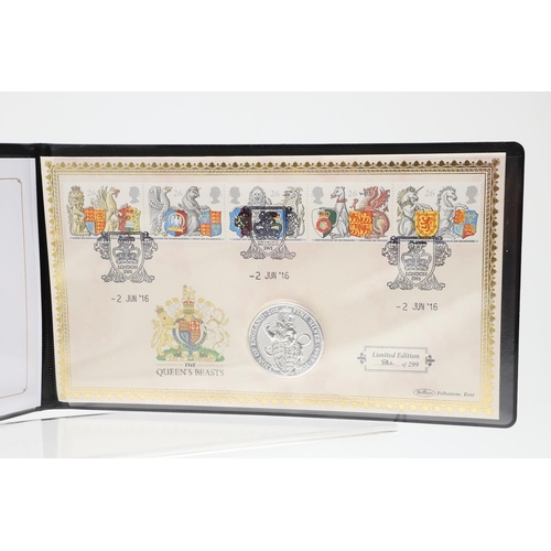 1589 - A COLLECTION OF JUBILEE MINT RECENT ISSUES TO INCLUDE ROYALTY ISSUES. A 2016 Elizabeth II Tristan da... 