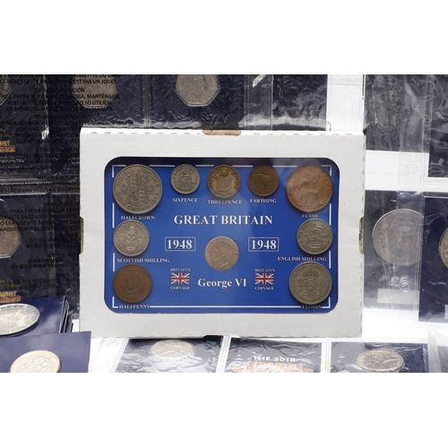 1590 - A COLLECTION OF RECENT ISSUES TO INCLUDE COIN HUNT TEN PENCE PIECES. Royal Mint 2018 alphabet ten pe... 