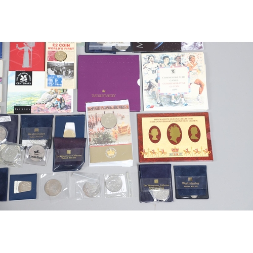 1598 - TWO SILVER BRITANNIA ISSUES AND A COLLECTION OF ROYAL MINT AND OTHER PRESENTATION PACKS. Britannia s... 