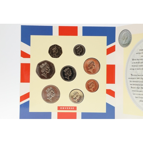 1600 - ROYAL MINT UNCIRCULATED COIN SETS FOR 1992 INCLUDING THE EC PRESIDENCY 50 PENCE PIECE. Royal Mint un... 