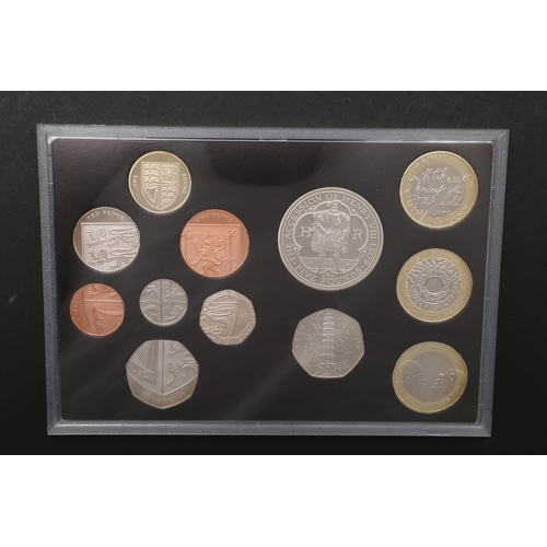 1601 - A ROYAL MINT 2009 PROOF COIN SET INCLUDING KEW GARDENS 50p. A Royal Mint twelve coin 2009 proof set ... 