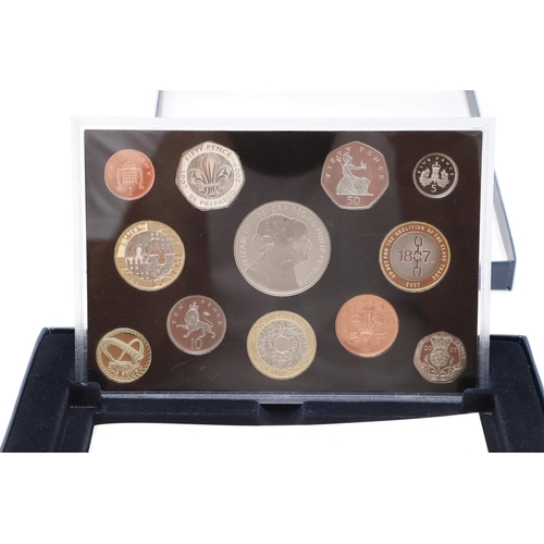 1604 - ROYAL MINT PROOF YEAR SETS FOR 2006, 2007, 2008 AND 2010. Royal Mint year sets, 13 coin set 2006, 12... 