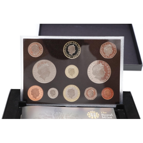 1604 - ROYAL MINT PROOF YEAR SETS FOR 2006, 2007, 2008 AND 2010. Royal Mint year sets, 13 coin set 2006, 12... 