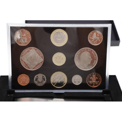 1604 - ROYAL MINT PROOF YEAR SETS FOR 2006, 2007, 2008 AND 2010. Royal Mint year sets, 13 coin set 2006, 12... 