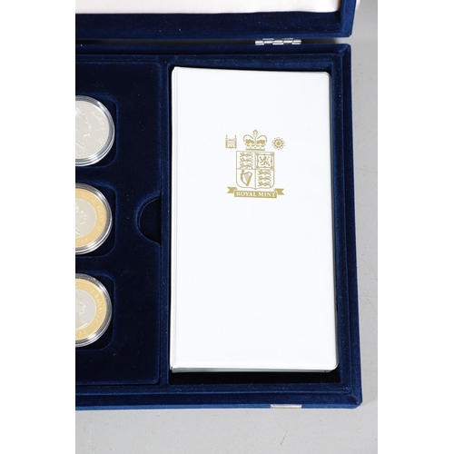 1608 - A ROYAL MINT QUEEN MOTHER CENTENARY COIN COLLECTION. A twelve coin collection containing coins from ... 